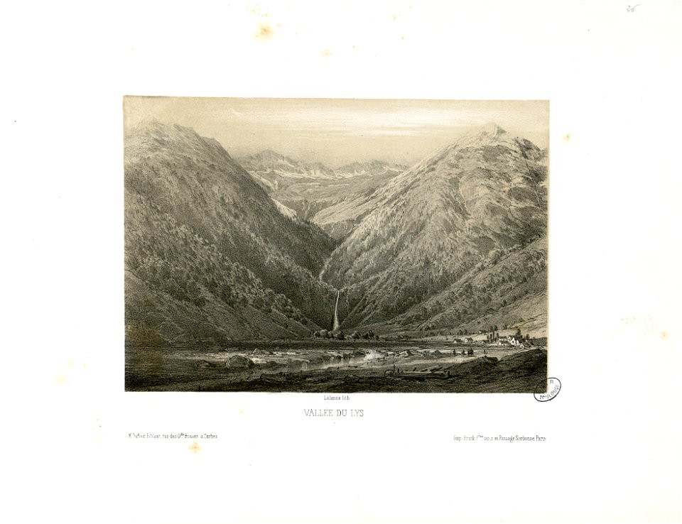 Vallée du Lys - Fonds Ancely - B315556101 A LALANNE 2 028