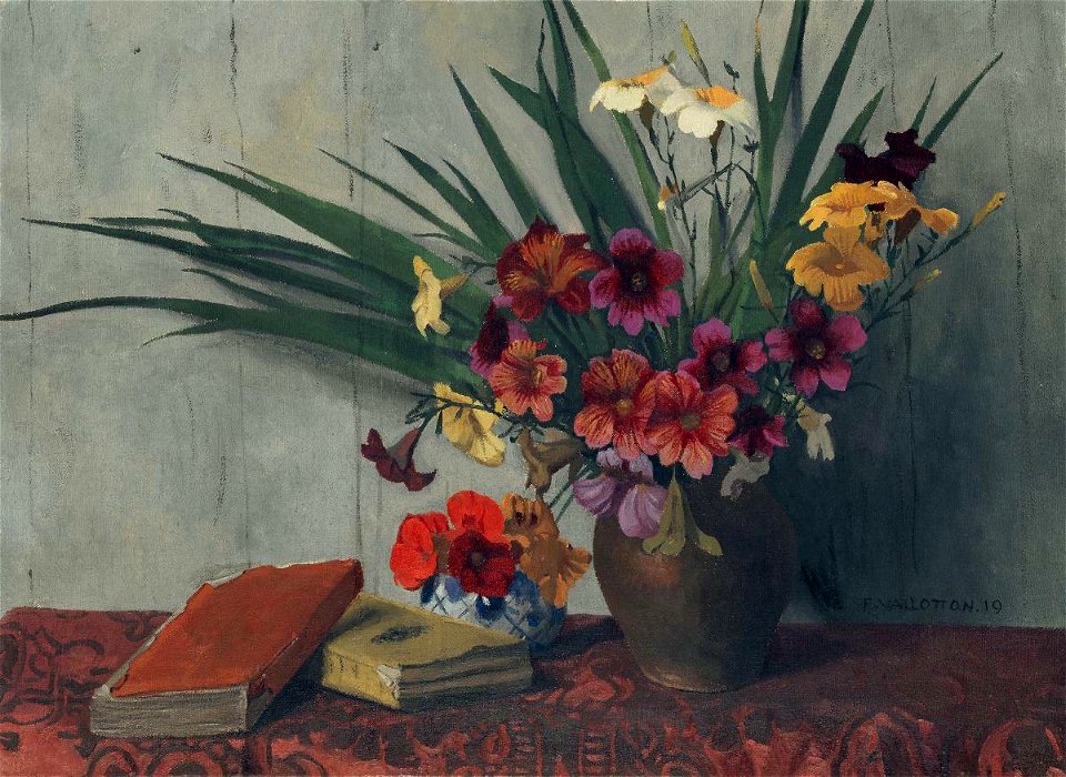 Vallotton - Salpiglossis, 1919, 1971-0009