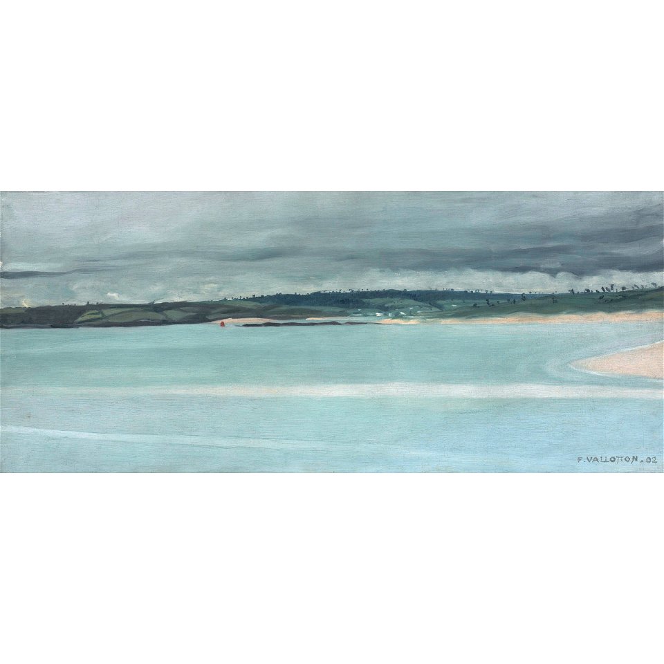 Vallotton - PAYSAGE À LOCQUIREC, 1902, lot.52