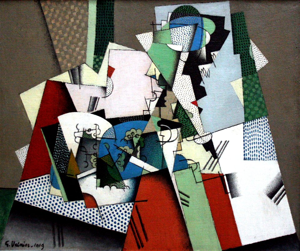Valmier - Geometrical still life - 1919