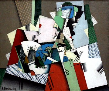 Valmier - Geometrical still life - 1919