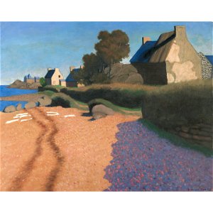 Vallotton - PAYSAGE À LOGUIVY, 1923, lot.22