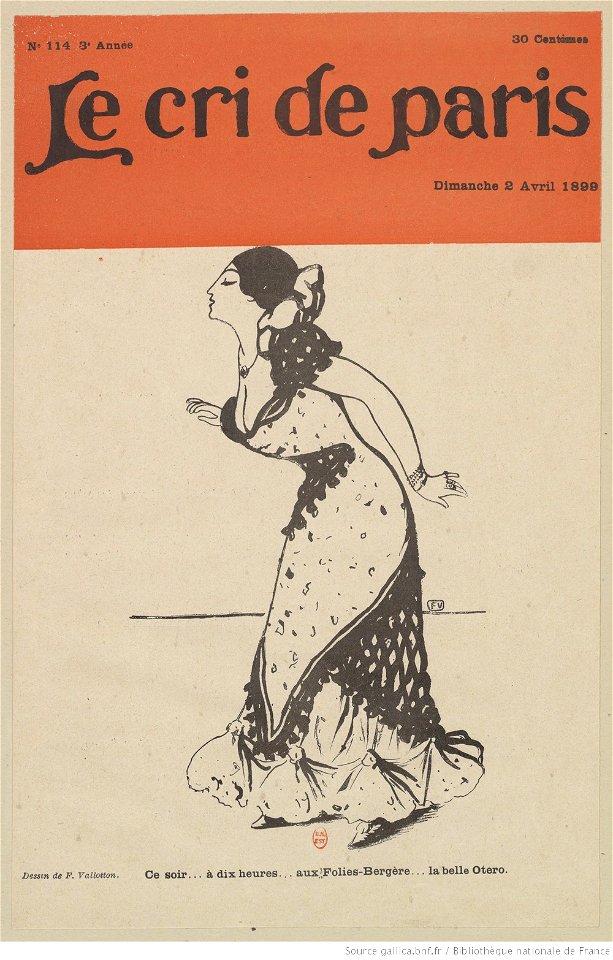 Vallotton - Image parue dans Le cri de Paris, btv1b6951779b