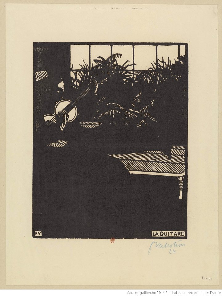 Vallotton - La guitare (Instruments de musique. V), btv1b6951722j