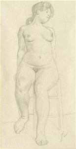 Vallotton - Sitzender Frauenakt, 5950922