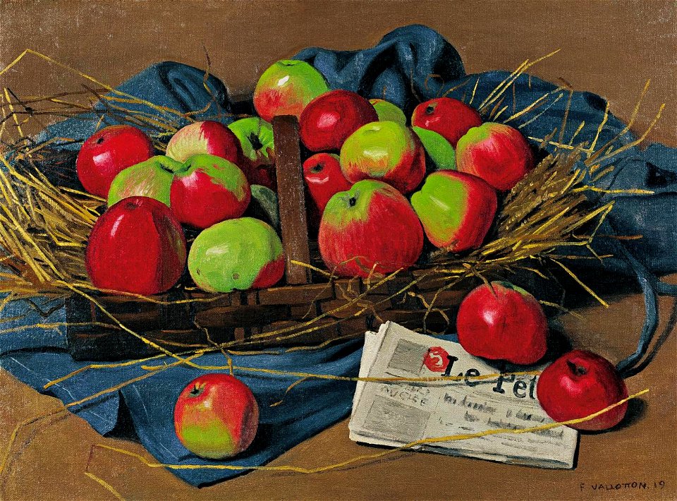 Vallotton - Pommes, 1919, KV 1552