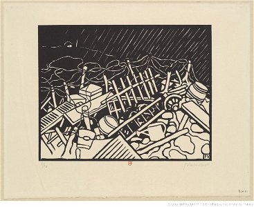 Vallotton - Le guetteur (C'est la Guerre !. V), btv1b69517444