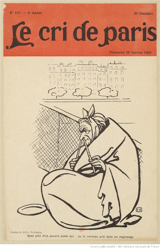 Vallotton - Image parue dans Le cri de Paris, btv1b69517852