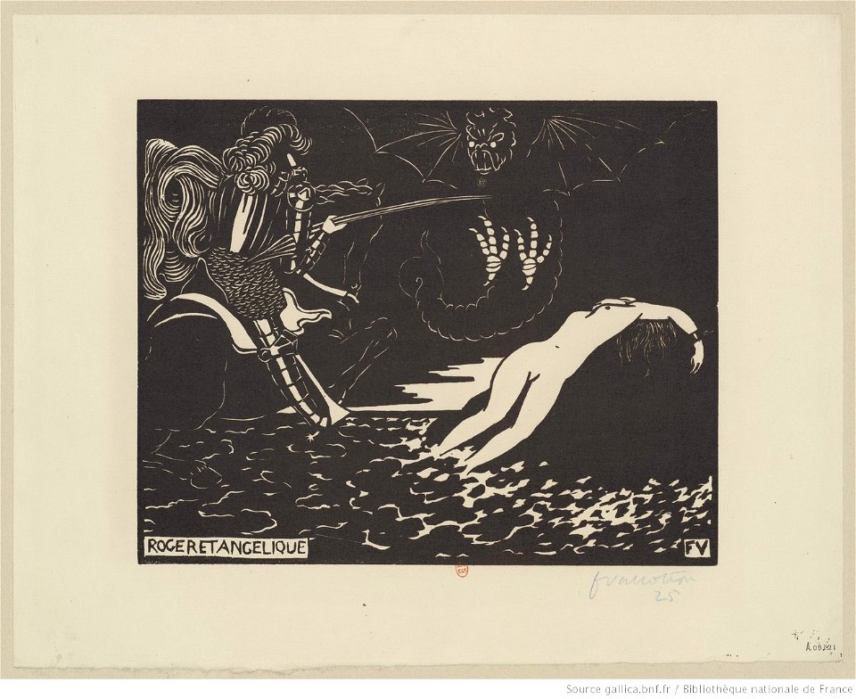 Vallotton - Roger et Angelique, btv1b6951715d