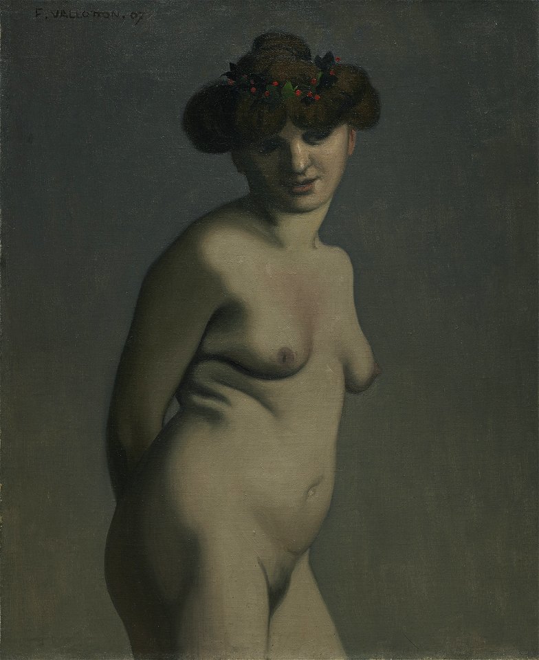 Vallotton - Torse de femme gris, 1907, lot.57