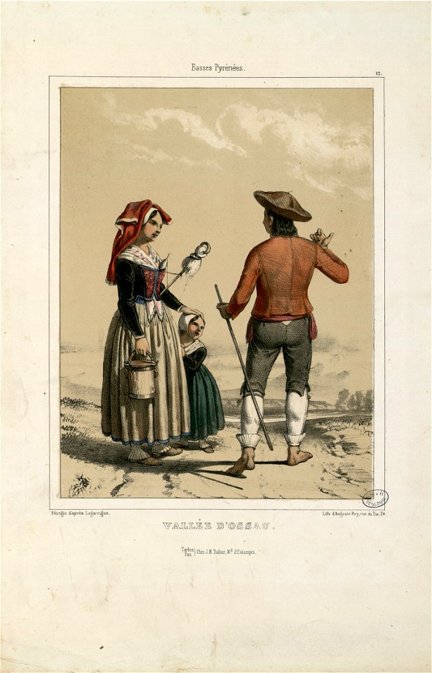 Vallée d'Ossau (Basses Pyrénées) - Fonds Ancely - B315556101 A FEROGIO 017
