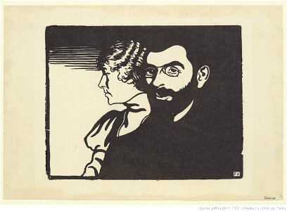 Vallotton - Mogens Ballin et sa femme, btv1b6951731h