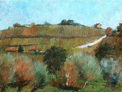 Vallotton - LA BOURDONNETTE, lot.102 (cropped)
