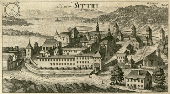 Valvasor - Samostan Stična