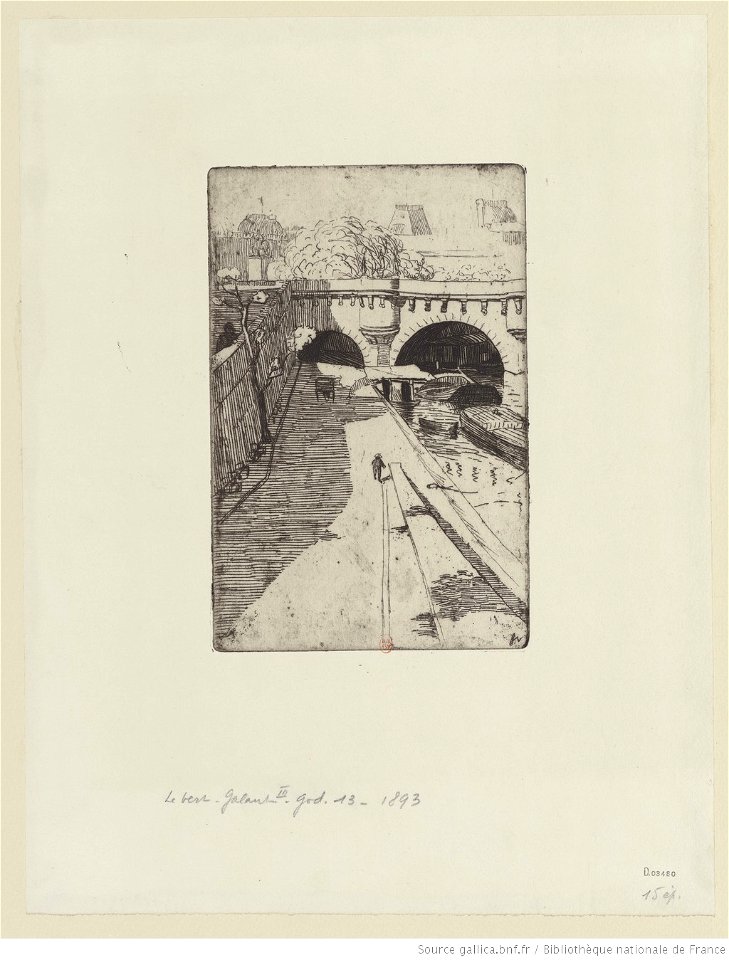 Vallotton - Le Vert-Galant Douze nues de Paris (pl. III)(2eme état), btv1b6951586s