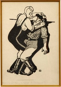 Vallotton - L'Europe ce n'est rien, on égorge un homme, Lot 79
