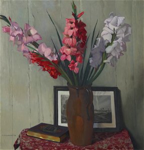 Vallotton - Nature morte aux glaïeuls, 1924, Inv. 395