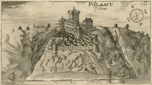 Valvasor - Grad Poljane