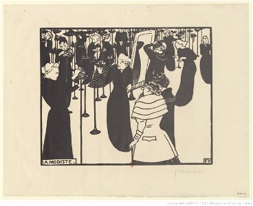 Vallotton - La Modiste, btv1b69516938