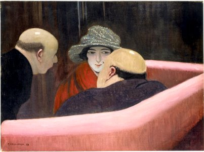 Vallotton - The chaste Susanna, 1922, GKS1240