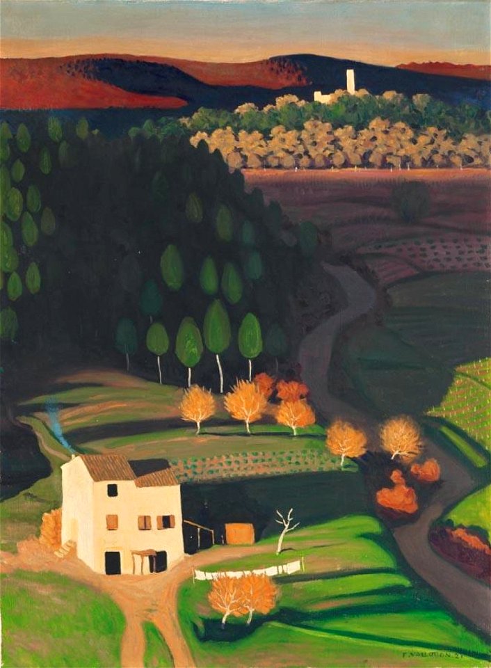 Vallotton - PREMIERS RAYONS, 1921, lot.28 (cropped)
