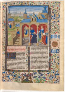 Valère Maxime, Dits et faits mémorables - Arsenal Ms5196 f1r (Frontispice)