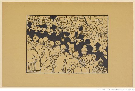 Vallotton - Le Monôme Paris intense (pl. V), btv1b6951612t