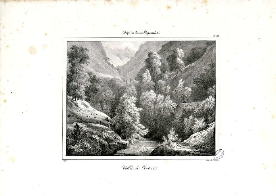 Vallée de Cauterets (Hautes Pyrénées) - Fonds Ancely - B315556101 A DEFER 028