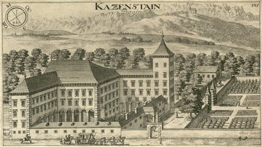 Valvasor - Grad Kacenštajn