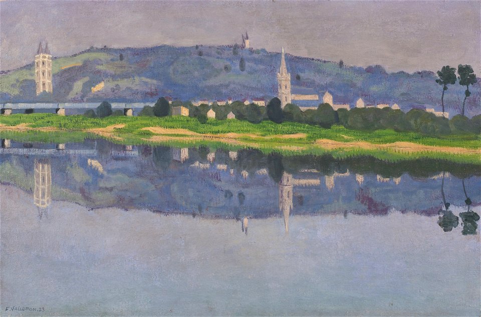 Vallotton - Oudon-sur-Loire, 1923, lot.20