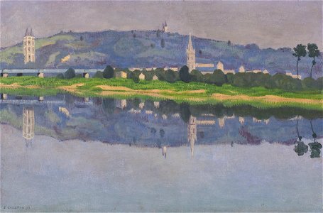 Vallotton - Oudon-sur-Loire, 1923, lot.20