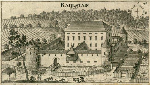 Valvasor - Grad Radeljca