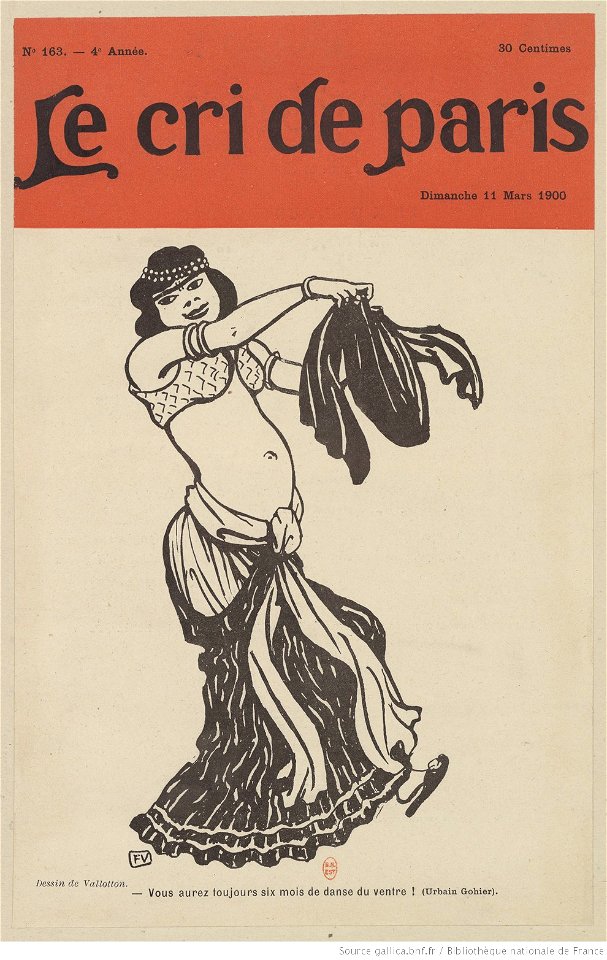 Vallotton - Image parue dans Le cri de Paris, btv1b69517889