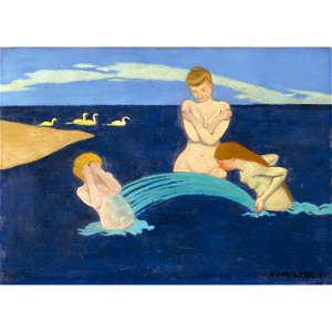 Vallotton - PETITES BAIGNEUSES, lot.35