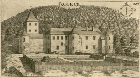 Valvasor - Grad Rožek (Roseckh)