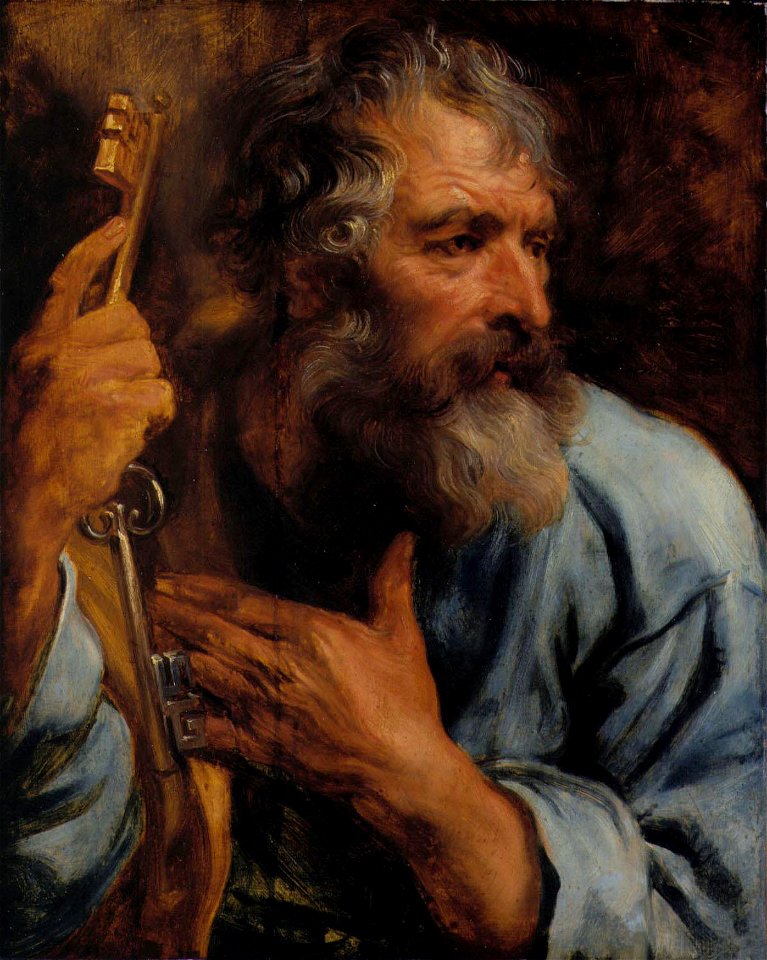 Van Dyck - BUST OF THE APOSTLE PETER
