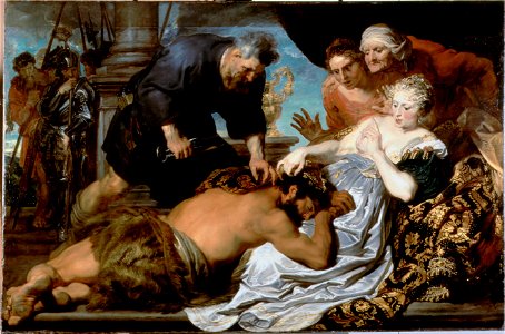 Van Dyck, Sir Anthony - Samson and Delilah - Google Art Project