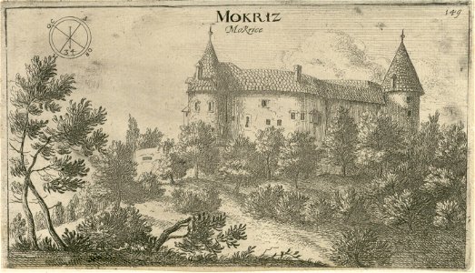 Valvasor - Grad Mokrice