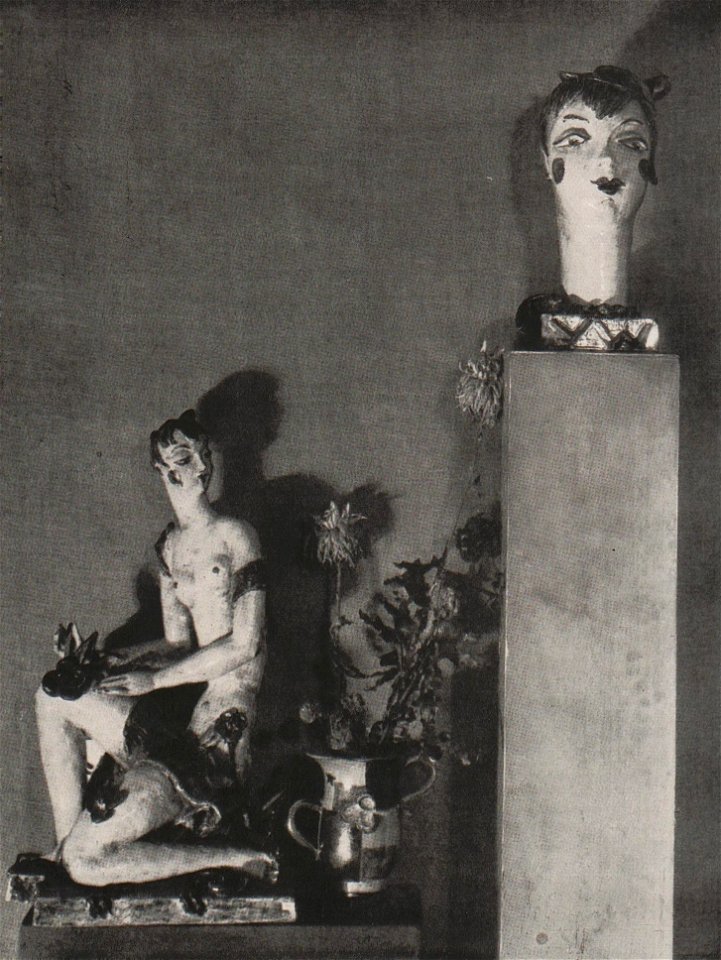 Vally Wieselthier - Keramische Plastik und Vase