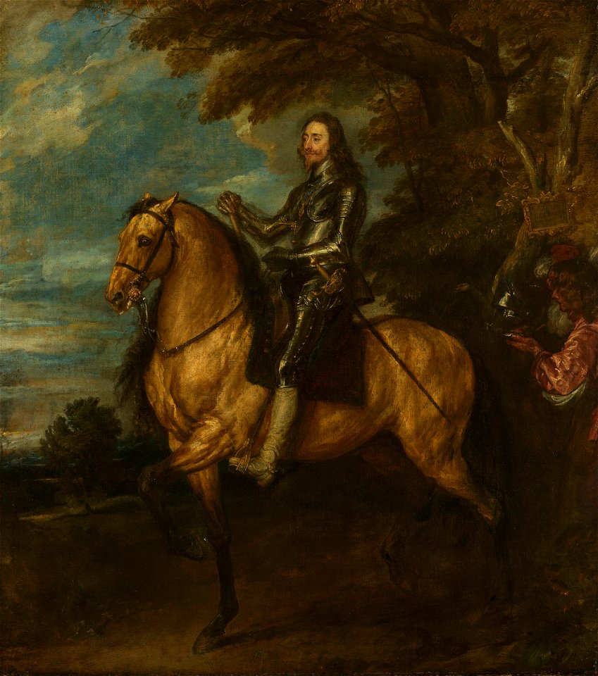 Van Dyck - Charles I (1600-49) on Horseback c.1635-6