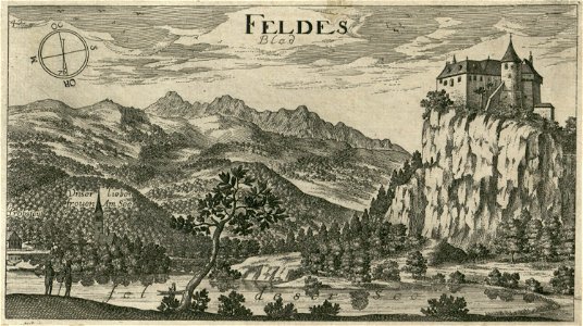 Valvasor - Grad Bled