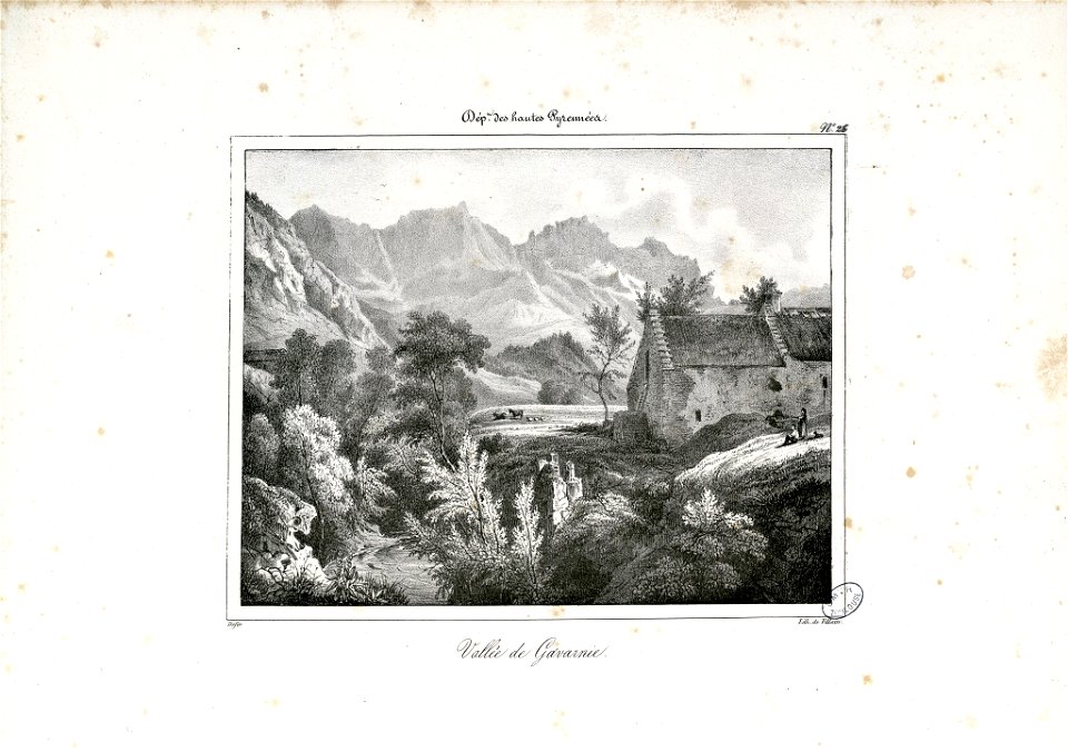Vallée de Gavarnie (Hautes Pyrénées) - Fonds Ancely - B315556101 A DEFER 029