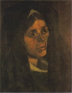 Van Gogh - Bäuerin mit grünem Schal