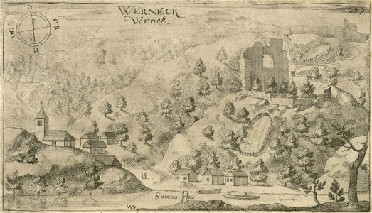 Valvasor - Grad Vernek