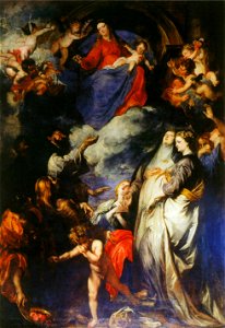 Van Dyck - Madonna del Rosario - Palermo