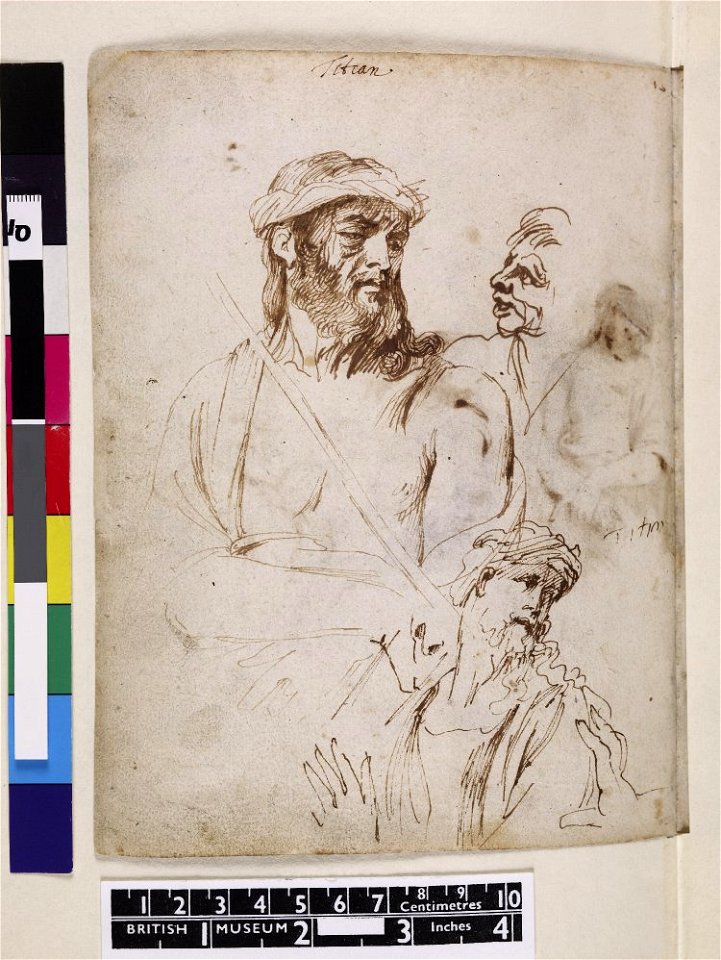 Van Dyck - 1957,1214.207.21, Verso Christ, after Titian (Prado)