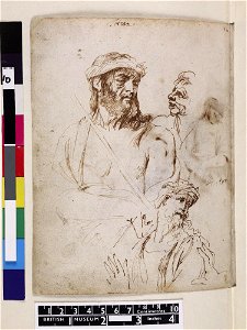 Van Dyck - 1957,1214.207.21, Verso Christ, after Titian (Prado)