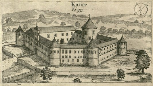 Valvasor - Grad Krupa