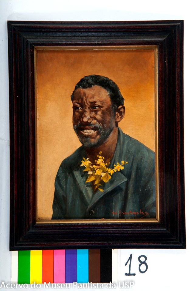 Van Emelen, Adrien Henri Vital - Negro com Flores