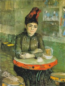Van Gogh - Agostina Segatori im Café du Tambourin